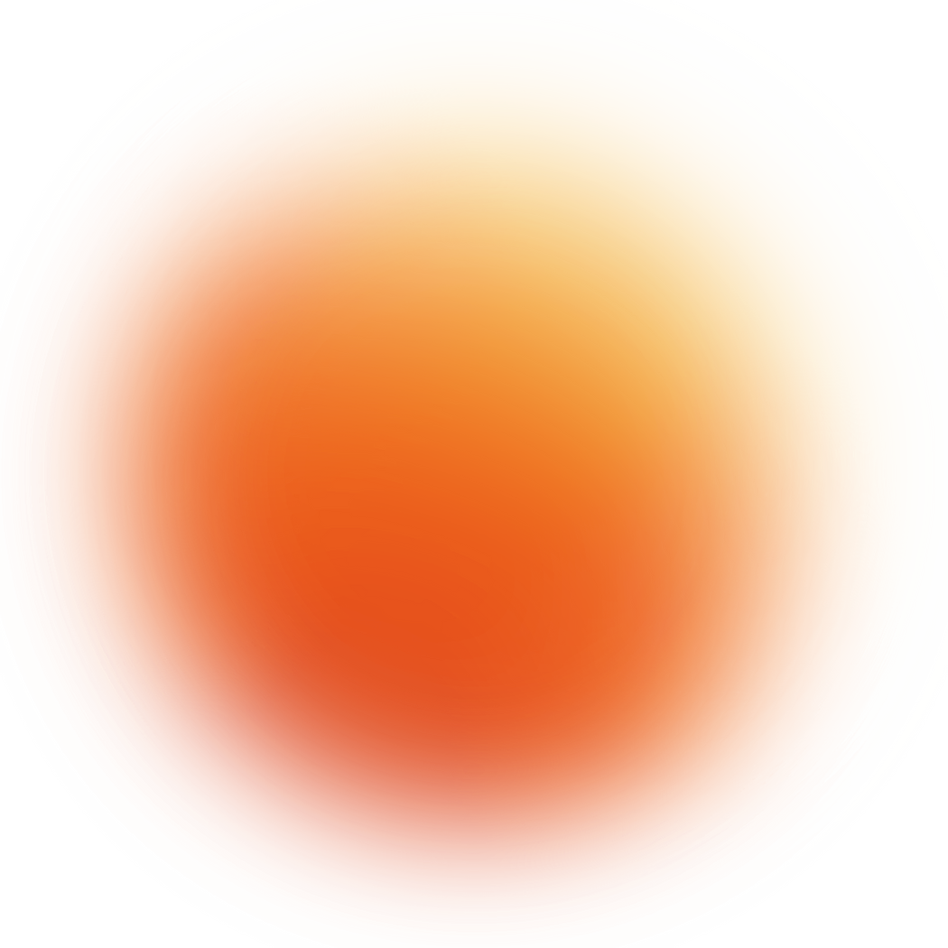 Orange Blurred Gradient Ball